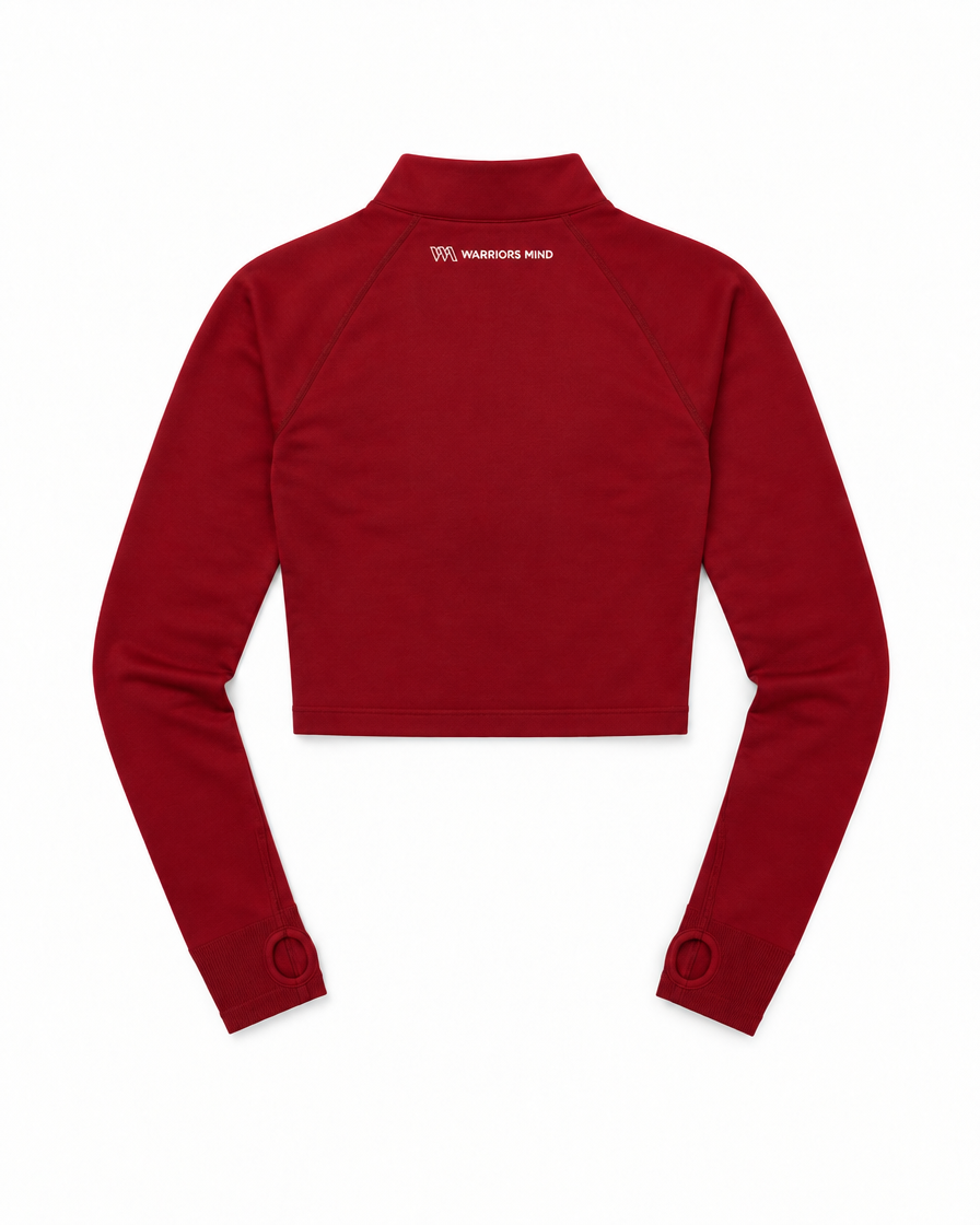 Scarletᵂᴹ Jacket - Burgundy Red