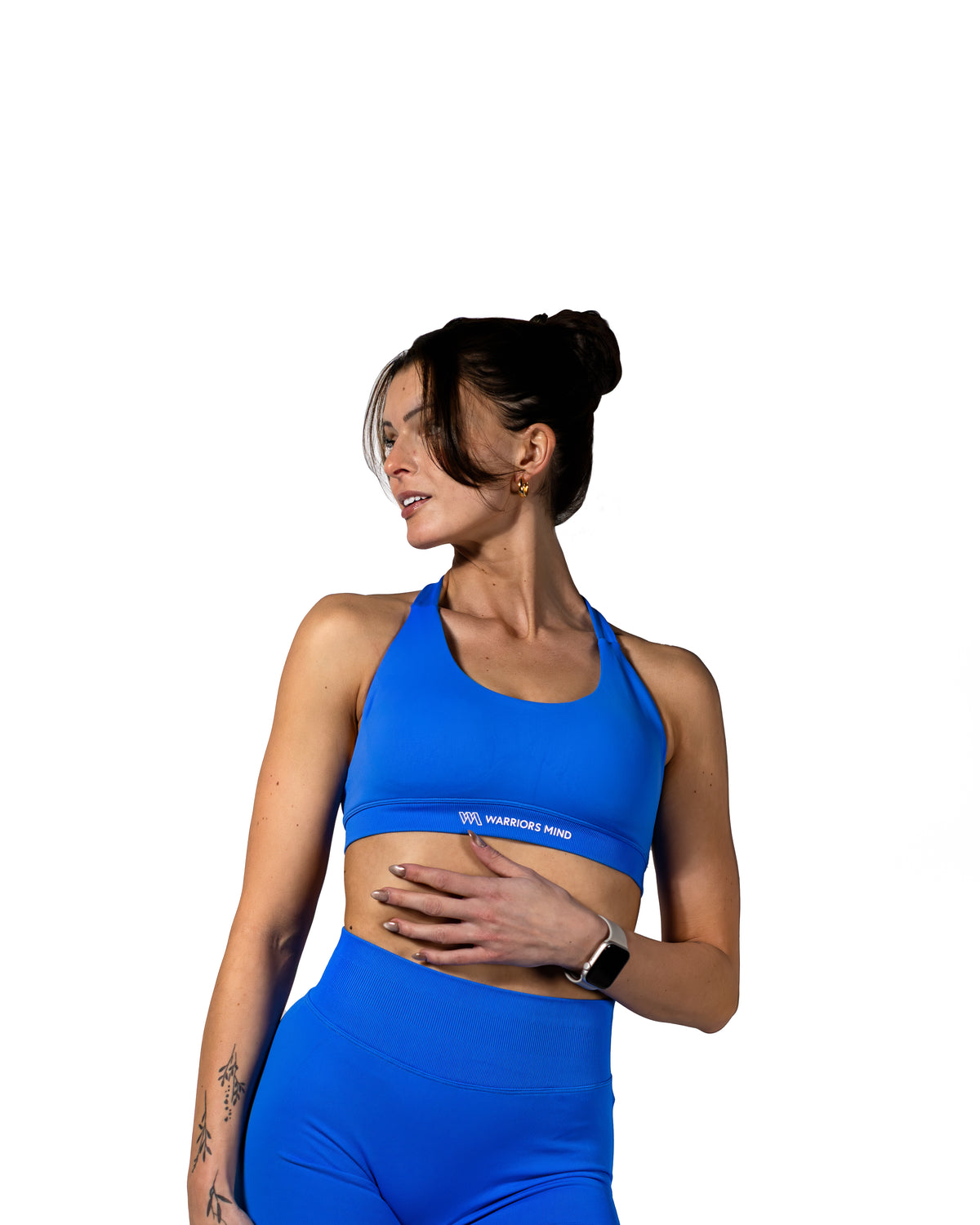 Backless Scarletᵂᴹ Sports Bra - Lightning Blue