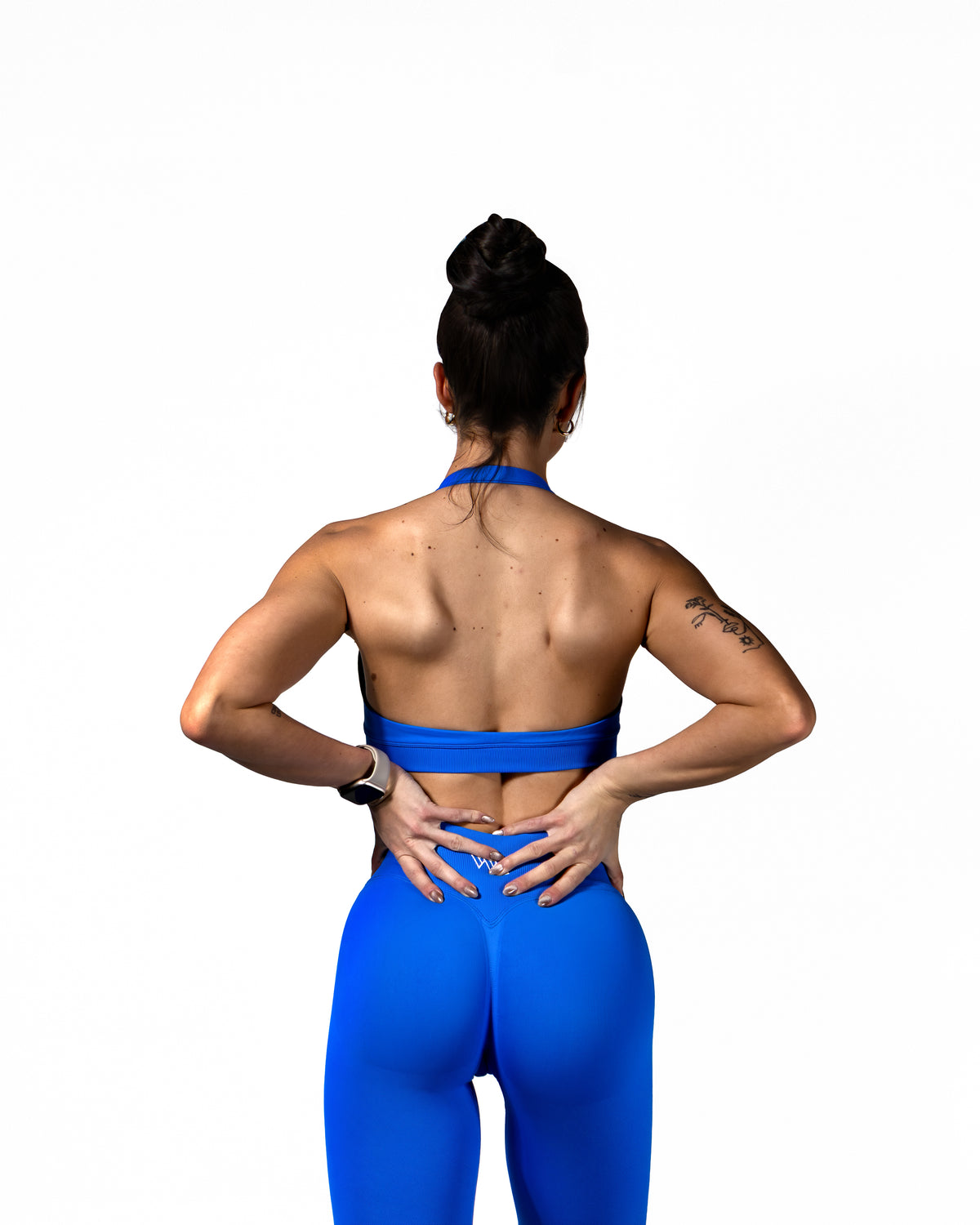 Backless Scarletᵂᴹ Sports Bra - Lightning Blue