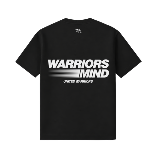 United Warriors Coldframeᵂᴹ  Oversized Tee - Black